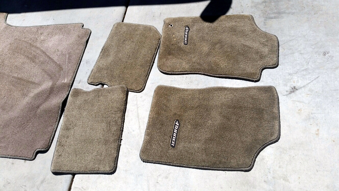 FS 3rd Gen Floor mats / cargo mat Toyota 4Runner Forum Largest